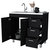 Darien Base Cabinet, Double Door Cabinet, Three Drawers, Four Legs