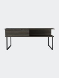 Dayton Lift Top Coffee Table - Carbon/Onix