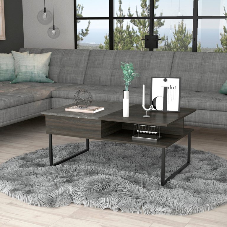 Dayton Lift Top Coffee Table - Carbon - Onix