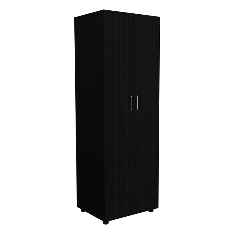 Glasgow Armoire, One Cabinet, Two Shelves