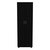 Glasgow Armoire, One Cabinet, Two Shelves - Black