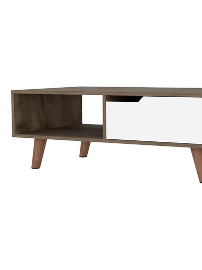 FM Furniture Hamburg Coffee Table 2.0 , One Open Shelf, One Drawer product