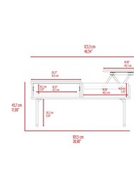 Hamilton Liftable Top Coffee Table, One Drawer