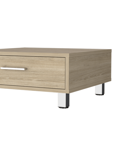 FM Furniture Kabul Coffee Table, Four Legs, Superior Top, One Drawer, Metal Handle product