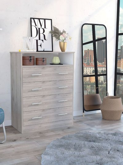 FM Furniture Lagos Four Drawer Dresser, One Shelf, Superior Top product