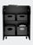 Lewis Storage Cabinet Base, Four Casters, Double Door Cabinet, Two Interior Shelves