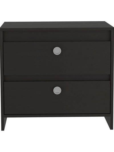 FM Furniture Lily Nightstand, Two Drawers, Superior Top product
