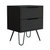 Modern Nuvo Nightstand With Two Drawers For Bedroom