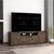 Novel TV Stand For TV'S up 60", Double Door Cabinet, One Flexible Cabinet