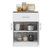 Oxford Pantry Cabinet, One Drawer, One Double Door Cabinet With Two Shelves