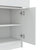 Oxford Pantry Cabinet, One Drawer, One Double Door Cabinet With Two Shelves