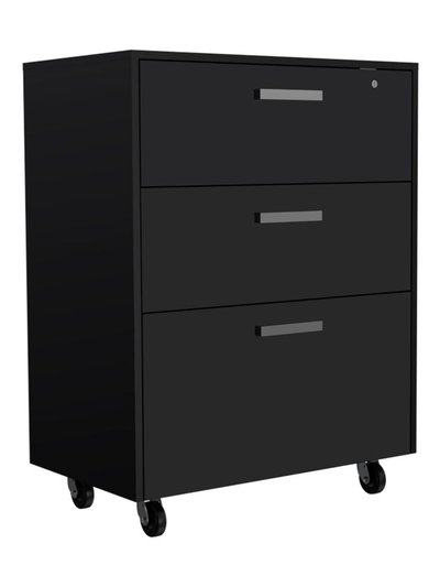 FM Furniture Penny Storage Cabinet, Three Drawers , Four Casters product