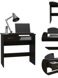 Plano Two Piece  Home office Set, One  Drawer, Four Shelves By Separated