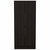 Rio Double Door Armoire, One Cabinet,  Hidden Drawer - Black