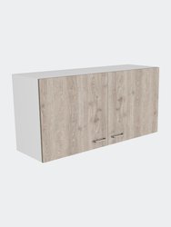 Rocco Wall Cabinet, Interior Shelf, Double Door Cabinet