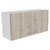 Rocco Wall Cabinet, Interior Shelf, Double Door Cabinet