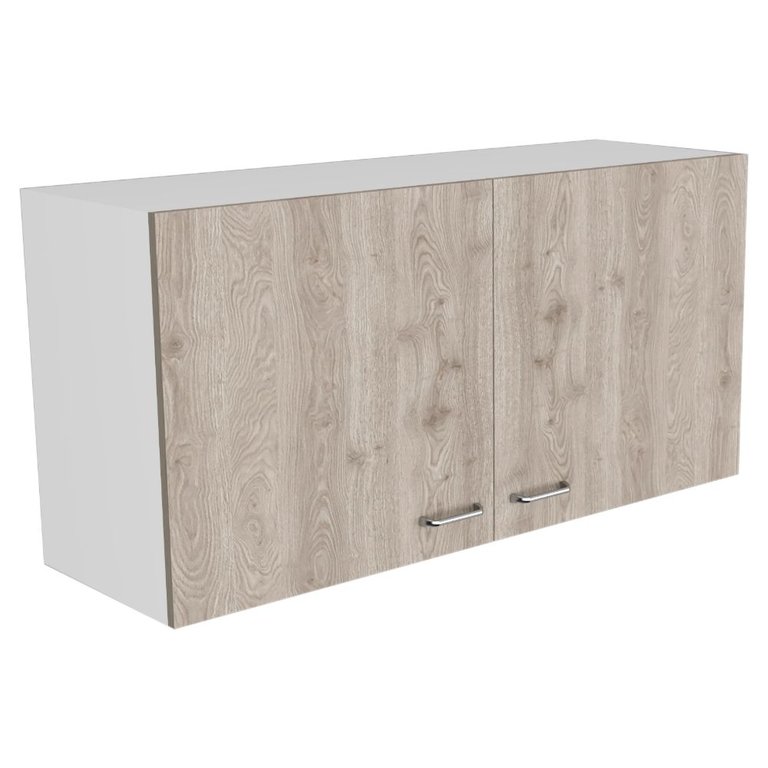 Rocco Wall Cabinet, Interior Shelf, Double Door Cabinet