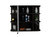 Valdez Medicine Cabinet With Six Shelves, Mirror Cabinet - Black