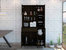 Venice Single Door Pantry Cabinet, Three Shelves, Six Adjustable Metal Legs
