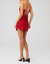 Gabrielle Mini Dress - Red