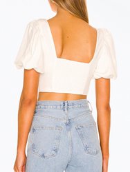 Jessie Cutout Cropped Top
