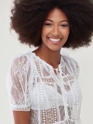 Limoncella Lace Blouse