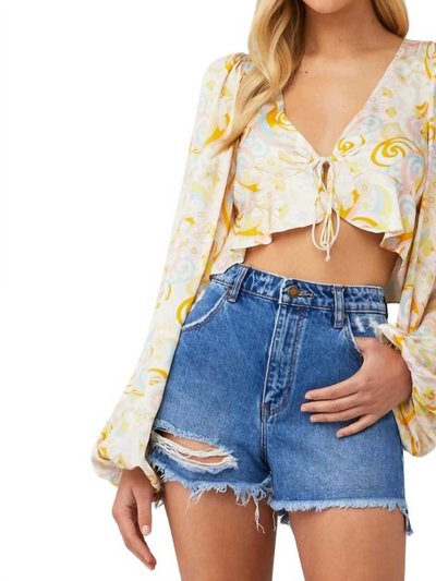 For Love & Lemons Marcia Crop Top product