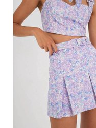 Marlow Mini Skirt - Purple