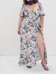Megan Maxi Dress - Purple