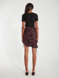 Molly Drawstring Mini Skirt