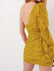 Tiana Mini Dress In Yellow