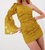 Tiana Mini Dress In Yellow