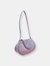 Ineva Baguette in Dusty Rose and Lavender Tie Dye Moire