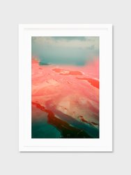 "Exuma Pink 1" Framed Print