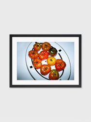 "Jimmy's Tomatoes" Framed Print