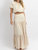 European Summer Puff Sleeve Maxi Set In Beige - Beige