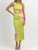 Floral Maxi Dress In Pistachio