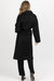 Oversize Belted Trench Coat In Black