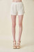 Unwind Shorts In Ivory - Ivory