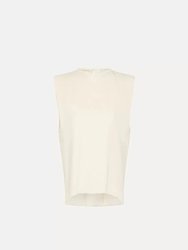 Boxy Top in Stretch Crepe Cady - Batilda