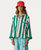 Contemporary Striped Poplin Pijama Jacket