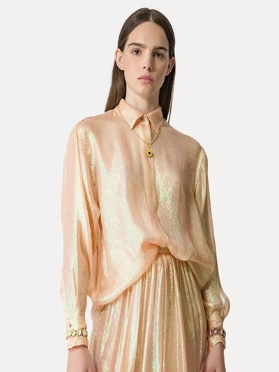 Forte Forte Iris Chiffon Silk Shirt Cream product