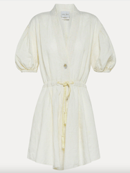 Linen Romper - Avorio