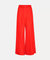 Palazzo Pants In Habotai Silk - Red