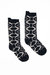 Black Horse And Shoe Men's Socks - Black