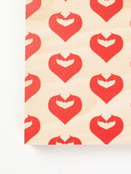 Cuore di Cavallo Wood Print