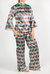 Happy Arab Satin Pajamas - Green