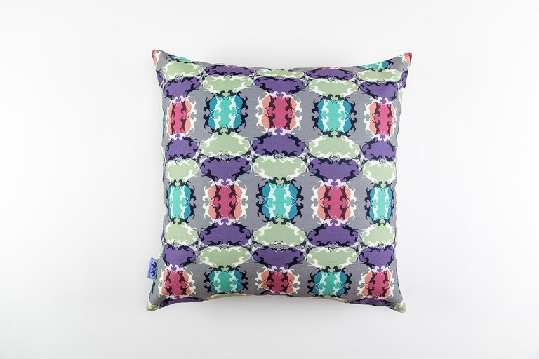 Sette Canvas Pillow - Purple