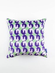 Yin Yang Horse Velveteen Pillow