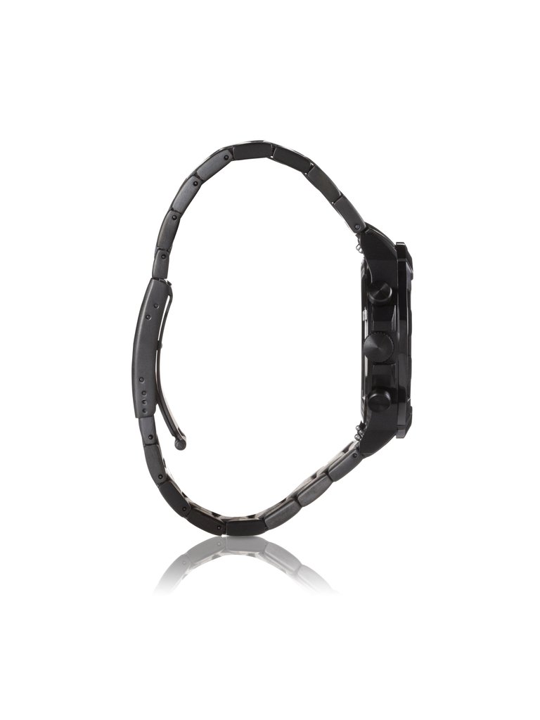 Steel Stainless Bronson Fossil Verishop Japanese Black | Movement Elegant Watch FS5851 Chronograph Black Fashionable